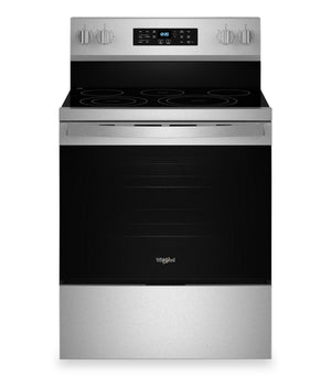 Whirlpool 5.3 Cu. Ft. Electric Range with No Preheat Air Fry - Stainless Steel - YWFES5030RZ