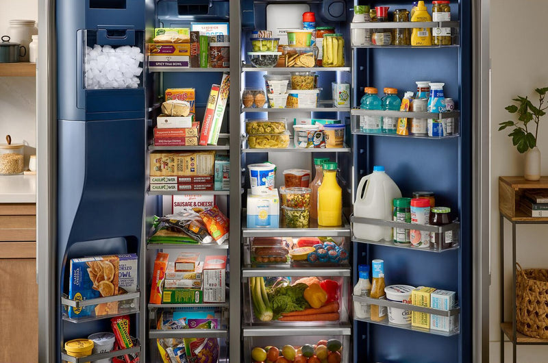 Maytag 36\" 20.8 Cu. Ft. Side-by-Side Refrigerator - Fingerprint-Resistant Stainless - MRSC6636RZ