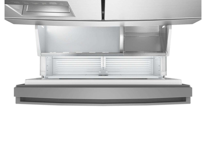 Whirlpool 36\" 22 Cu. Ft. True Counter Depth French Door Refrigerator – Stainless Steel - WRMC7036RZ