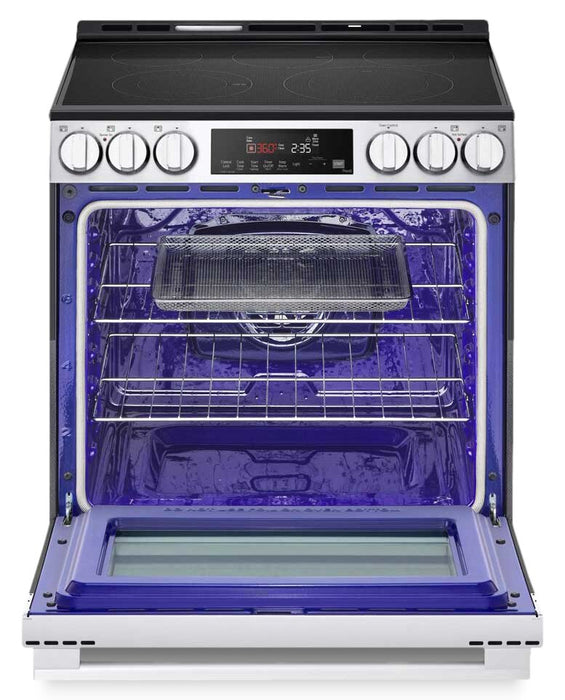 LG 6.3 Cu. Ft Smart Electric Range with EasyClean® - Smudge Resistant Stainless Steel - LSEL6333XE