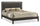 ["Sable Panel Bed with Headboard & Frame, Dark Grey - King Size"]