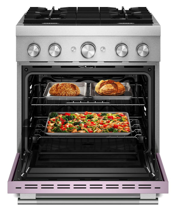 KitchenAid 4.1 Cu. Ft. Dual Fuel Range with No Preheat Air Fry Mode – Wildflower - KFDS930SWF