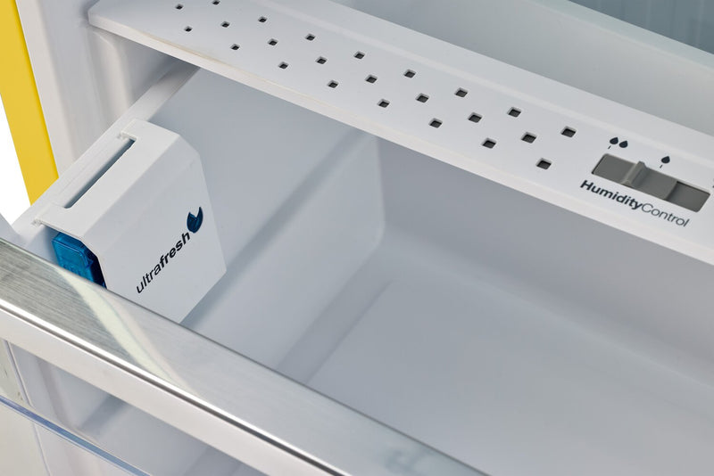 Unique Classic Retro 24\" 11 Cu Ft. Top Freezer Refrigerator - Canary Yellow - UNQ-310L Y TM