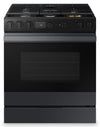 Samsung 6 Cu. Ft. Smart Gas Slide In Range with Air Fry and Air Sous Vide - Matte Black - NSG6DG8500MTAA