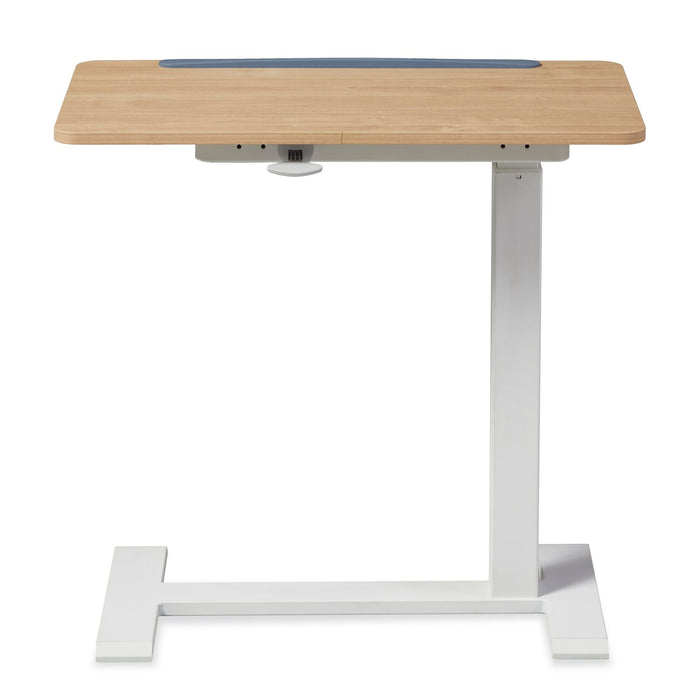 Aaron 26.77\" Portable Lift-Top Office Desk with Adjustable Height - Oak