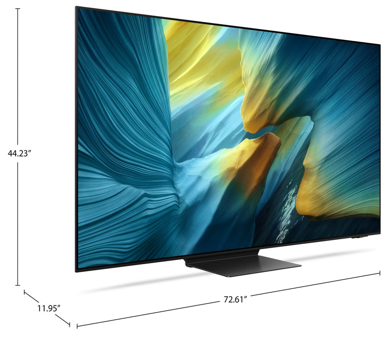 SAMSUNG 83\" S95F OLED AI 4K UHD Smart Tizen OS TV (QN83S95FAFXZC) - 2025 Model