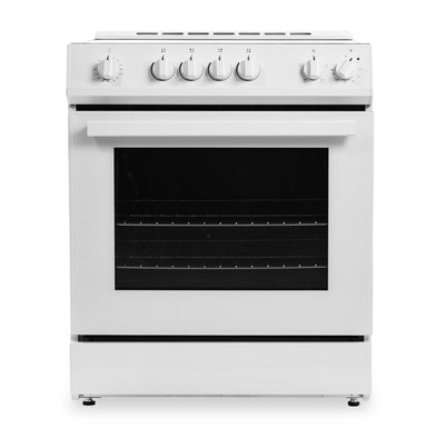 Danby 5.0 Cu. Ft. Smooth Top Electric Range - White - DRRM300WC | Cuisinière électrique Danby de 5,0 pi³ à surface lisse - blanche - DRRM300WC