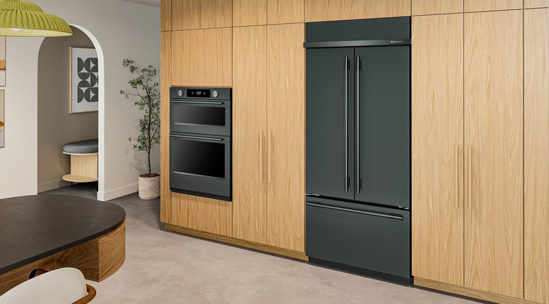 KitchenAid 36\" 20.8 Cu. Ft. French Door Bottom Mount Refrigerator - Juniper - KBFN536SJP