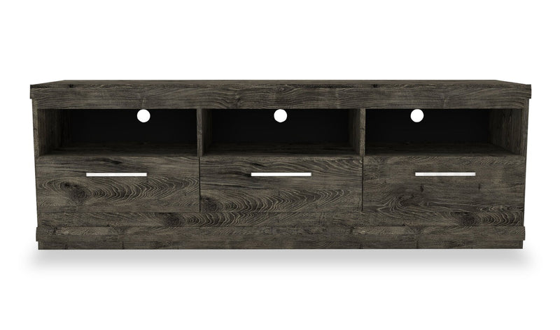 Camden 65\" TV Stand with Storage and Cable Management for TVs up to 70\" - Alabaster Oak