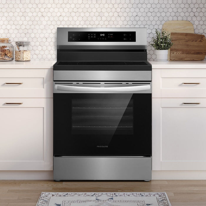 Frigidaire 5.3 Cu. Ft. Rear Control Induction Range – Stainless Steel - FCRI306CAS