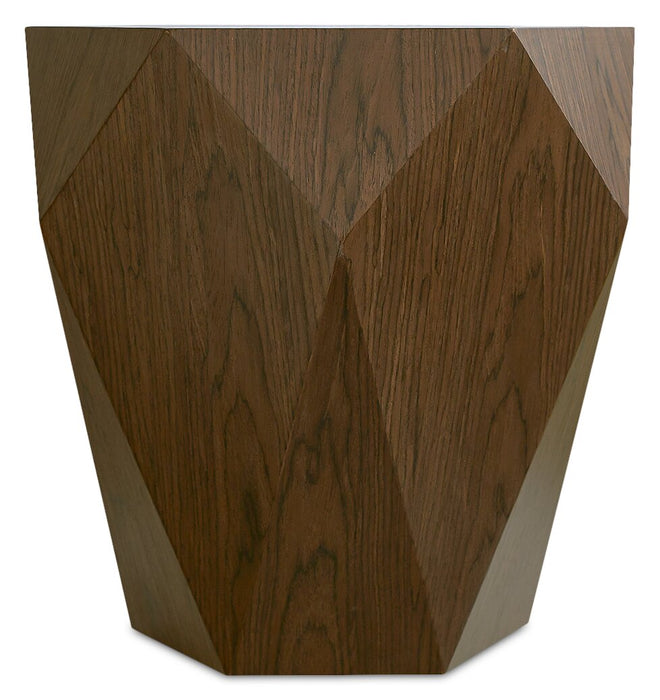 Dawson 19” Modern End Table - Light Brown
