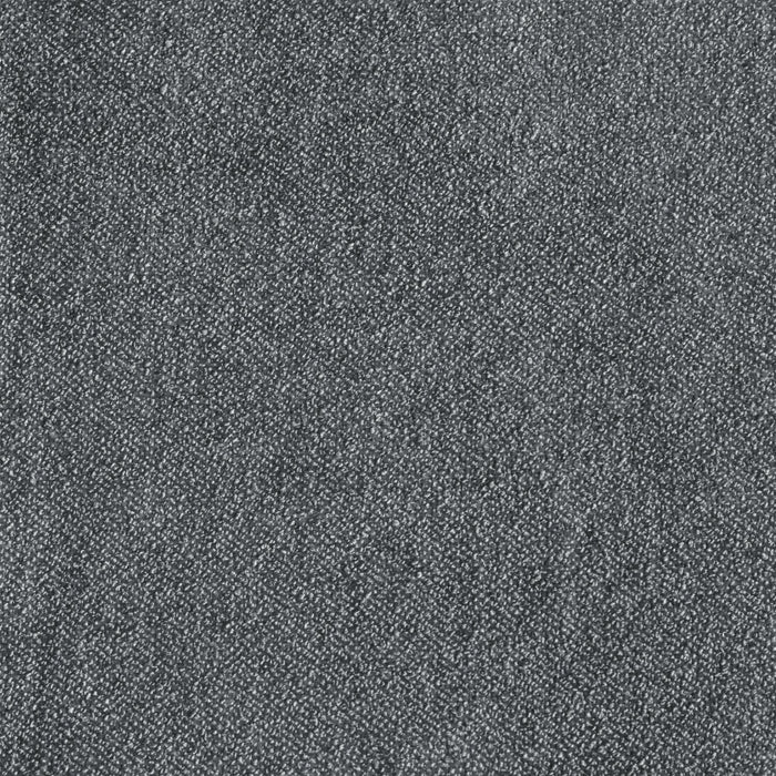 Amos Upholstered Platform Bed Base in Charcoal Fabric - King Size