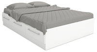 Riley Full Mates Bed – White 