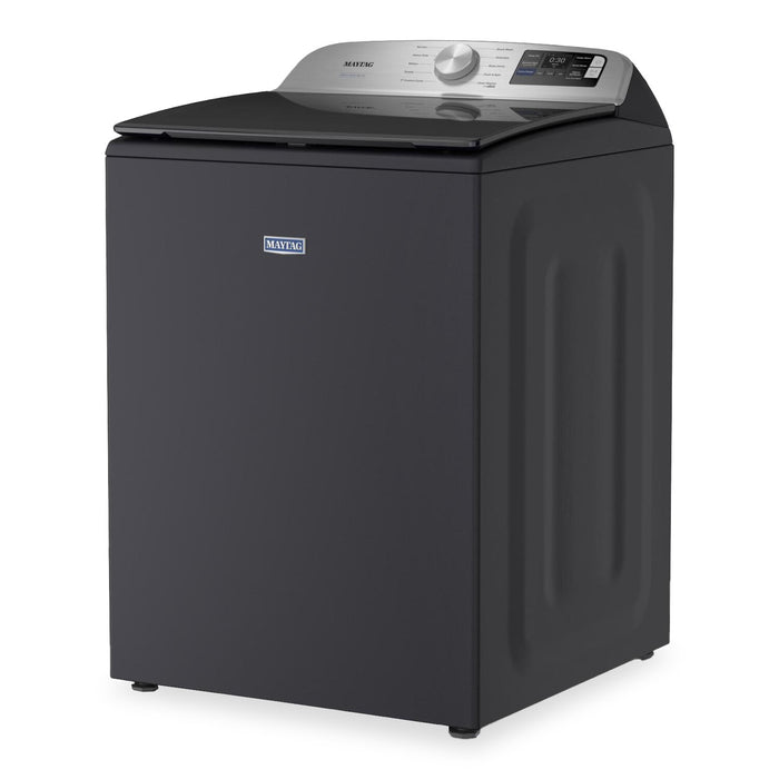 Maytag 6.0 Cu. Ft. Smart Top-Load Washer and 7.4 Cu. Ft. Electric Dryer - Midnight Steel