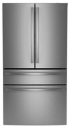 GE 36” 28.7 Cu. Ft. French-Door Refrigerator - Fingerprint Resistant Stainless Steel - PGE29BYTFS