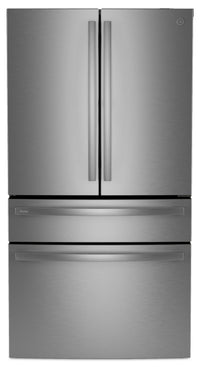 GE 36” 28.7 Cu. Ft. French-Door Refrigerator - Fingerprint Resistant Stainless Steel - PGE29BYTFS 