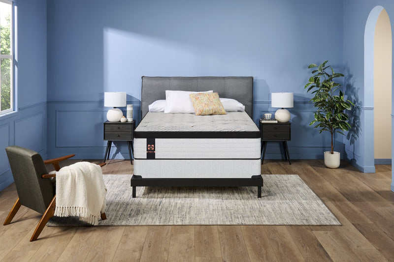 Sealy Posturepedic® Plus 1000 Series Bronson Eurotop Medium Twin Mattress Set