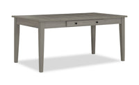 Cove Dining Table with Storage Drawers, Melamine, 66