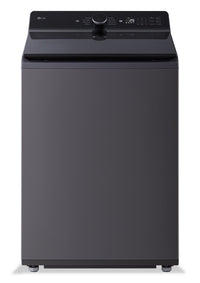 LG 6.1 Cu. Ft. Smart Top-Load High-Efficiency Washer - Black Steel - WT8405CB 