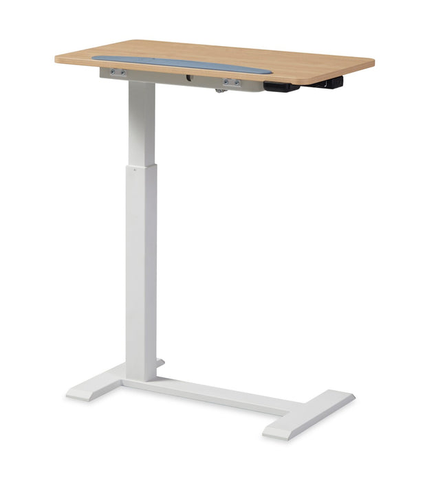 Aaron 26.77\" Portable Lift-Top Office Desk with Adjustable Height - Oak