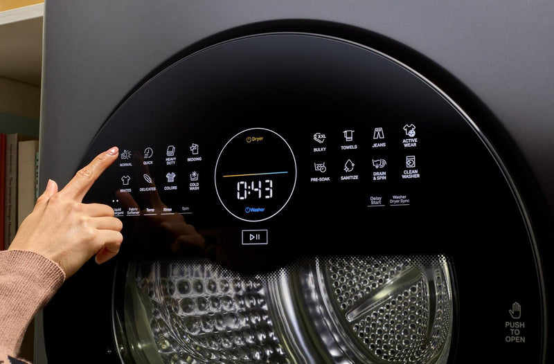 Whirlpool 3.2 Cu. Ft. Washer and Electric 4.3 Cu. Ft. Dryer - White - YWFH5424SW