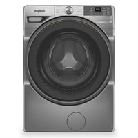 Whirlpool 5.2 Cu. Ft. Smart Front-Load Washer with FreshFlow™ Vent System - Radiant Silver - WFW5720RR 