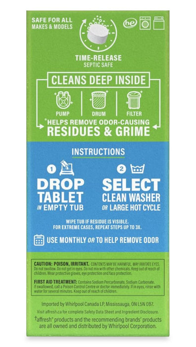 Affresh Washing Machine Cleaner Tablets - W10549845B