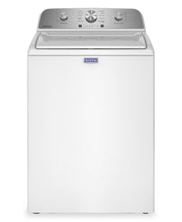 Maytag 4.8 Cu. Ft. Top Load Washer – White - MTW4205SW 