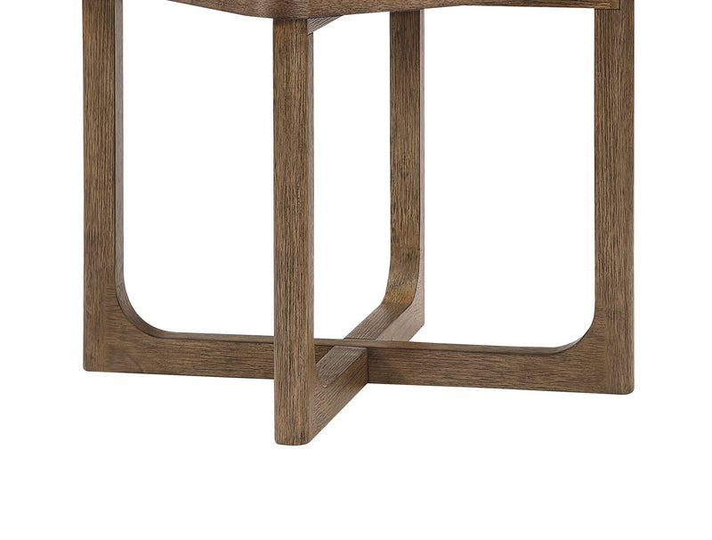 Maxwell 24\" End Table - Light Brown Hickory