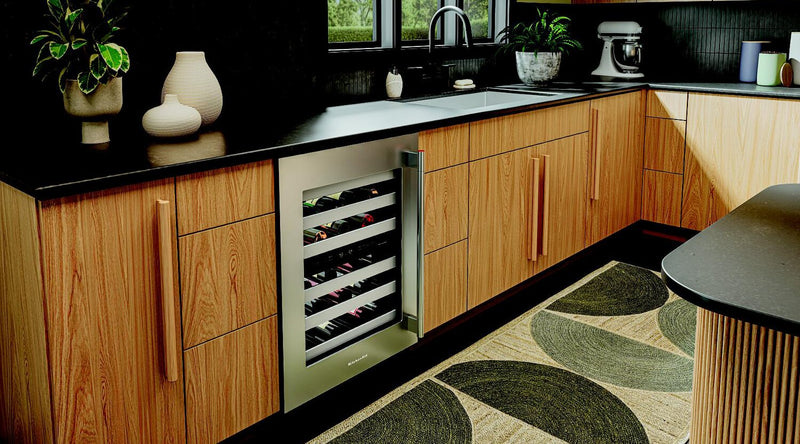 KitchenAid 24\" Undercounter Wine Cooler – Stainless Steel - KUWL324SSB