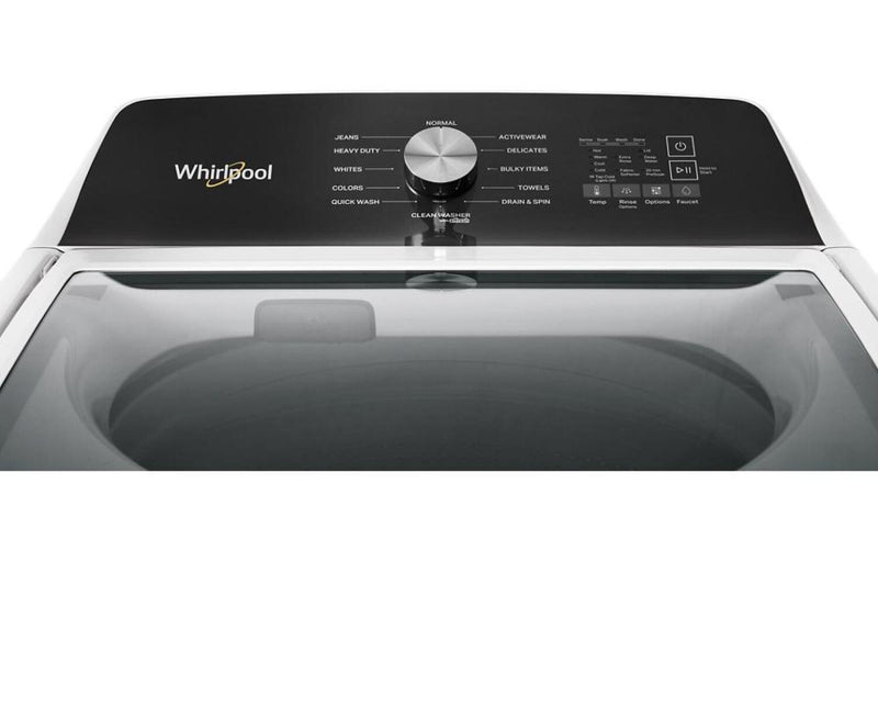 Whirlpool 5.3 Cu. Ft. Top-Load Impeller Washer with Built-In Faucet - White - WTW5020SW