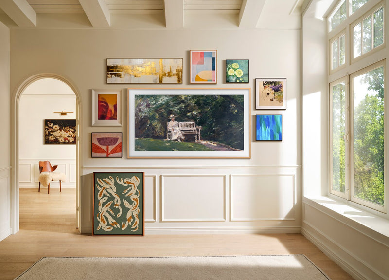 SAMSUNG 65\" LS03FW The Frame Neo QLED Vision AI 4K UHD Smart Tizen OS TV (QN65LS03FWFXZC) - 2025 Model