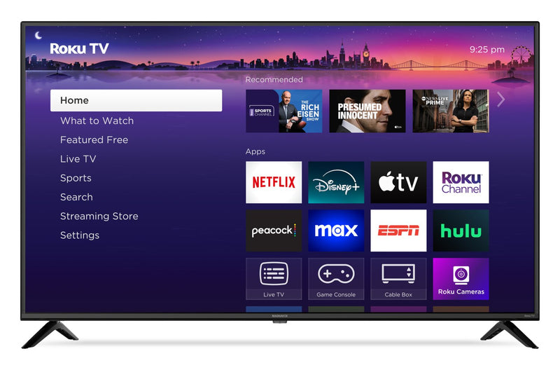 Magnavox 55\" 4K Ultra HD Roku Smart TV