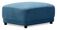 Voyage Modular Fabric Ottoman – Blue 