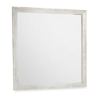 Aspen Bedroom Dresser Mirror, Attachable, Wall Hanging - Grey 