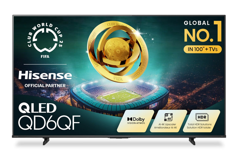 HISENSE 65\" QD6QF QLED 4K UHD Smart Fire TV (65QD6QF)