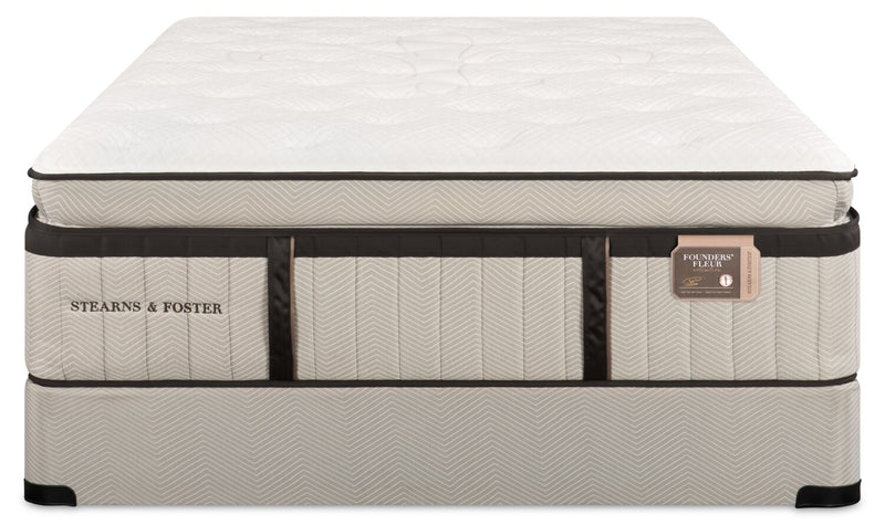 Swansea Luxury Euro Pillowtop Full Mattress Set