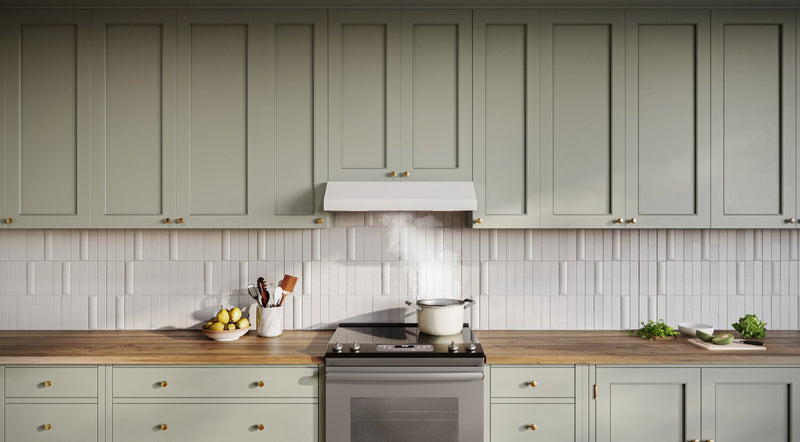 Broan GLA3 Series 36\" Under-Cabinet Range Hood – White - GLA3304WW