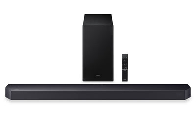 SAMSUNG Q-Series 3.1.2 Channel Soundbar with Wireless Subwoofer (HW-Q600F/ZC) | Barre de son à 3.1.2 canaux SAMSUNG de série Q avec caisson d’extrêmes graves sans fil (HW-Q600F/ZC)