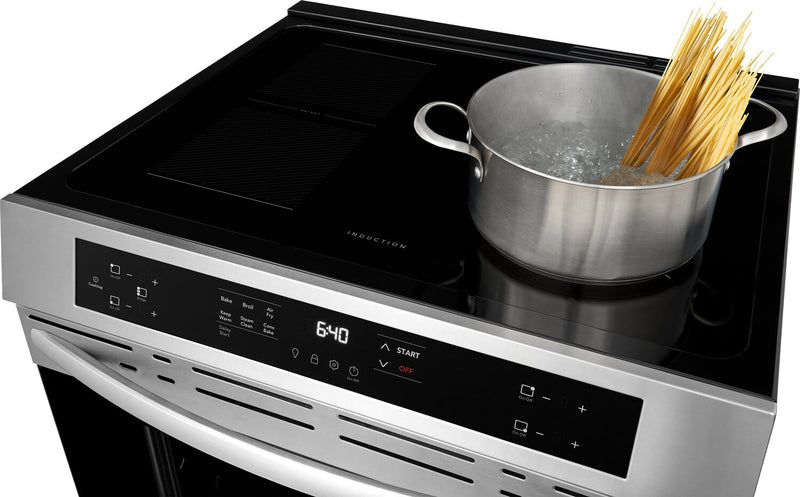 Frigidaire 5.3 Cu. Ft. Front Control Induction Range with Air Fry – Stainless Steel - FCFI308CBS