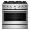 KitchenAid 5.1 Cu. Ft. Dual Fuel Range with No Preheat Air Fry – Stainless Steel - KFDS936SSS 