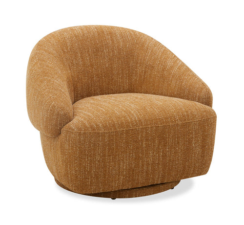 Villa Swivel Accent Chair - Mustard 