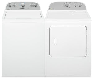 Whirlpool 4.4 Cu. Ft. Top-Load Washer with Removable Agitator and 7 Cu. Ft. Electric Dryer
