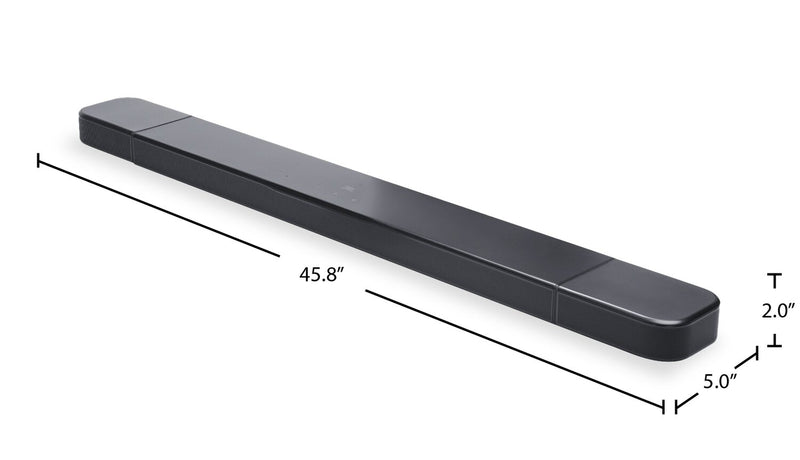JBL Bar 700MK2 7.1 Channel 780W Soundbar with Subwoofer & Two Detachable Wireless Speakers (JBLBAR500M2BLKAM)