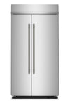 Kitchenaid 42\" 25.5 Cu. Ft. Built-In Side-by-Side Refrigerator – Stainless Steel - KBSN742SPS
