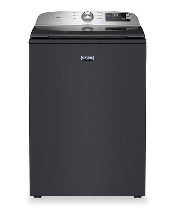 Maytag 6.0 Cu. Ft. Pet Pro Top-Load Washer and 7.4 Cu. Ft. Gas Dryer - Midnight Steel - MATL72GF 
