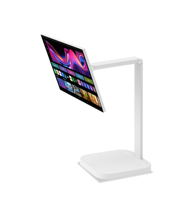 LG 32\" 4K UHD IPS Touchscreen Smart Monitor Swing with Rolling Stand (32U889SA-W.ACC)