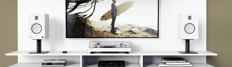 Kanto TUK 260W Bookshelf Speaker (TUKMW) - White