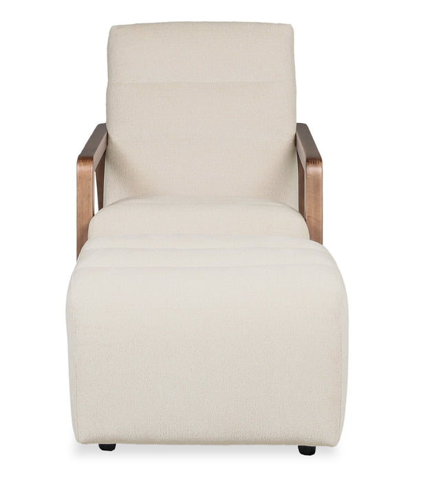 Cove 28\" Chenille Fabric Accent Chair – Linen