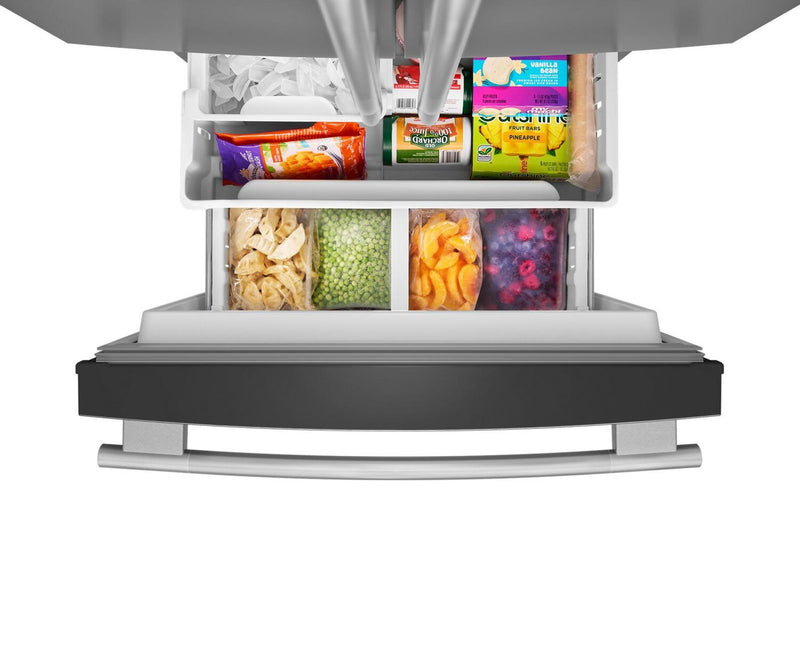 KitchenAid 20 Cu. Ft. 30\" French Door Refrigerator - PrintShield® Stainless Steel - KRFF330SPS